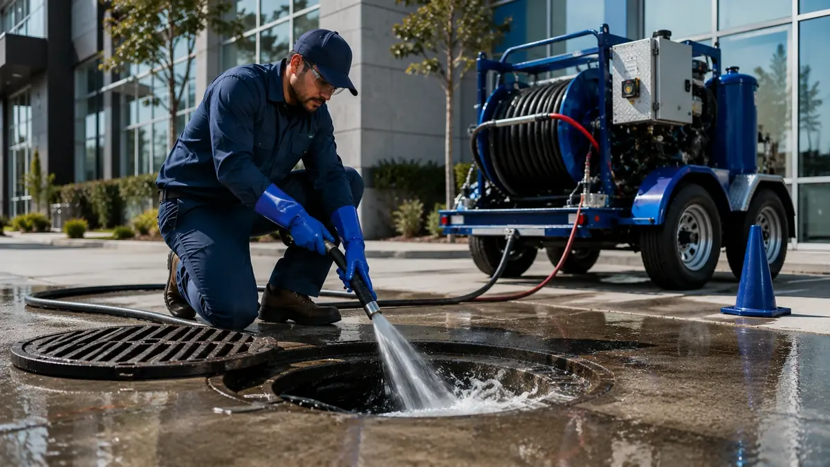 Commercial Hydro Jet Drain Cleaning in San Luis Obispo