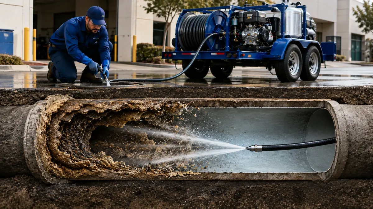 Sewer Pipe Descaling in San Luis Obispo